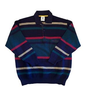 Explorer True Vintage Striped Multicolor Sweater for Men